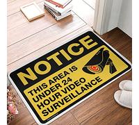 Notice - This Area Is Under 24 Hour Video Surveillance - Paillasson Homme Decor
