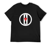 Notifi Love and Rockets-Logo Mens T Shirt Black L