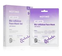 Notino Anti-Aging Bio-Cellulose Face Mask with Retinol ensemble de masque en tissu anti-rides