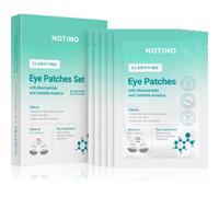 Notino Clarifying Bio-Cellulose Eye Patches Set with Niacinamide and Centella Asiatica masque illuminateur contour des yeux