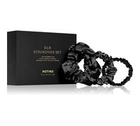 Notino Silk Collection Scrunchie Set lot de chouchous en soie teinte