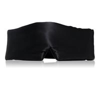 Notino Silk Collection Travel Sleeping Mask Black Masque de nuit Black 1 pcs