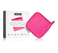 Notino Spa Collection Square Makeup Removing Towel serviette démaquillante teinte Pink 1 pcs