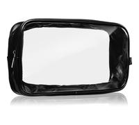 Notino Travel Collection Large Clear Organizer trousse de toilette transparente L Black 26x14x8,5 cm 1 pcs