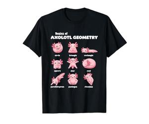 Notions De Base sur La Géométrie des Axolotls Enseignant De T-Shirt Graphique avec Valeur