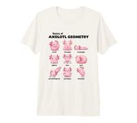 Notions De Base sur La Géométrie des Axolotls Enseignant De T-Shirt Haut de Gamme