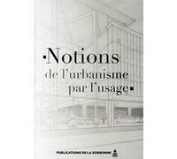 Notions de l'urbanisme par l'usage