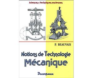 Notions de technologie mécanique