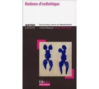 Notions d'esthétique Collectif (Auteur)