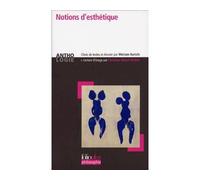 Collectif – Notions d'esthétique – Poche