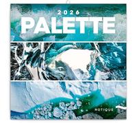 NOTIQUE Calendrier mural 2026 - Calendrier à brochures avec calendrier mensuel - 30 x 30 cm (30 x 60 cm ouvert)