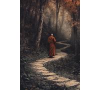 Notizbuch 160 Seiten Liniert für Meditation, Achtsamkeit und Spiritualität - „Der Pfad zur inneren Balance“: Inspiration für Selbstfindung und ... der Natur und die Reise zur Erleuchtung.