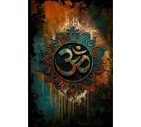 Notizbuch 80 Seiten Liniert - Mystisches Om-Symbol mit kunstvollem Mandala. Buddhismus und Esoterik.: Ein inspirierendes Design für Meditation, Yoga ... und Energie in einem kunstvollen Tagebuch.