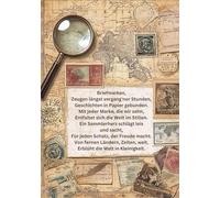 Notizbuch für Briefmarkenfreunde: Leidenschaft für Philatelie, Softcover, DIN A5, liniert