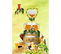 Notizbuch I Love Bier Bockbier Weißbier Pils Liebhaber Geschenkidee für Hobbybrauer Erinnerung an eine Bierverkostung Brauerei Bierfeste Biergarten ... Märzen Braumeister Bierliebhaber 04D19