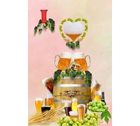 Notizbuch I Love Bier Bockbier Weißbier Pils Liebhaber Geschenkidee für Hobbybrauer Erinnerung an eine Bierverkostung Brauerei Bierfeste Biergarten ... Märzen Braumeister Bierliebhaber 04D25