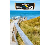 Notizbuch Wohnmobil Reisetagebuch für Wohnwagen Camper Fahrzeuge mit Vorzelt - Dachzelt Van Zelt Campingplatz Logbuch Geschenkidee Camping Tagebuch ... Sightseeing Fernreise Touristik 01AW12