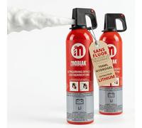 notlok Safety Work - 2X 750ml Extincteur pour Batterie Lithium sans Fluor | Spray extincteur sûr pour Batteries de Smartphones, laptops et véhicules | Extincteur Maison, Mousse sans PFAS