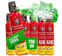 notlok Safety Work 6X 750ml Extincteur Maison A F, E < 1000V sans Fluor