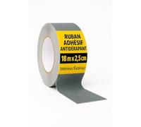 notlok Safety Work - Bande Antidérapante Escalier [ 18M x 2,5 cm ] Gris | Bande Antiderapante Exterieur et Intérieures - résistant à l'eau | Antiderapant Escalier, Antidérapant Escalier