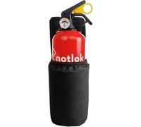 notlok Safety Work Extincteur Poudre ABC 1kg + E < 1000 V, Support Voiture | Garantie de 3 Ans, Extincteurs Incendie à Poudre pour Voiture, Camping Car, Bateau, Extincteur Maison Tous Feux