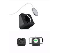 NOTMBESTM Support mural pour chargeur Magsafe (noir) | Convient pour les accessoires MagSafe, support de téléphone de chevet compatible avec iPhone 14/Pro/13/13Pro/15/16 (chargeur
