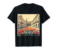 NOTO Flower Festival - Affiche Vintage Art - Sicile, Italie T-Shirt