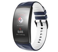 NotoCity Bracelet Gear Fit2 Pro/ Fit2, Bande de Remplacement en Silicone pour Samsung Gear Fit 2 Pro SM-R365/ Gear Fit2 SM-R360 Smart Watch