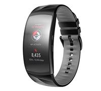 NotoCity Bracelet Gear Fit2 Pro/ Fit2, Bande de Remplacement en Silicone pour Samsung Gear Fit 2 Pro SM-R365/ Gear Fit2 SM-R360 Smart Watch