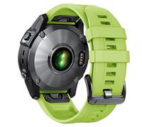 NotoCity Bracelet pour Fenix 7S 20mm,Fenix 6S Watch Bracelet en Silicone Fenix 5S/5S Plus,Fenix 6S Pro,Fenix 7S Pro,Fenix 8 43mm Sports Smartwatch Band,Vert