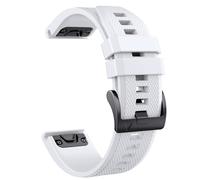 NotoCity Bracelet pour Garmin Fenix 5/6/7/7 pro/6 pro/5 plus, Bracelet Quickfit 22mm Compatible avec Garmin Forerunner 935/945/955/965, Epix Gen 2, Instinct/2, Approach S60, Quatix 7/6/5/7 pro(Blanc)
