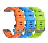 NotoCity Bracelet pour Garmin Fenix 6x Pro/7x, Bracelet de Remplacement 26mm pour Garmin Fenix 5x/6x/5x Plus/7x Pro/Fenix 3/HR, Descent MK1, Quatix 7X, Enduro/2, Epix Pro 51mm(Lot de 3)