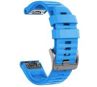 NotoCity Bracelet pour Garmin Fenix 7/6/5/6 pro/7 pro/5 plus, Quickfit 22mm Bracelet pour Garmin Forerunner 935/945/955/965, Epix Gen 2, Instinct/Instinct2, Quatix 7/6/5/7 pro, Approach S60(Azur)