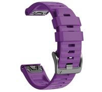 NotoCity Bracelet pour Garmin Fenix 7/6/5/6 pro/7 pro/5 plus, Quickfit 22mm Bracelet pour Garmin Forerunner 935/945/955/965, Epix Gen 2, Instinct/Instinct2, Quatix 7/6/7 pro, Approach S60(Violet)