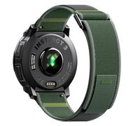 NotoCity Bracelet pour Garmin Instinct 2X/2X Solar 50mm, 26mm Bracelet de Nylon pour Garmin Instinct 3 Solar/AMOLED 50mm, Instinct 2X/3 Solar Tactial 50 mm(Vert)