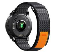 NotoCity Bracelet pour Garmin Instinct/Instinct 2/Instinct 3 Solar 45mm, 22mm Bracelet de Nylon pour Garmin Instinct Tactical/Crossover/2 Camo/3 AMOLED/Solar Tactical/E 45mm(Gris Étoilé)