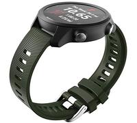 NotoCity Bracelet pour Garmin Vivoactive 3/ Garmin Vivoactive 3 Music/Forerunner 645 Music/Garmin Forerunner 245，Bande de Remplacement Ajustable en Silione