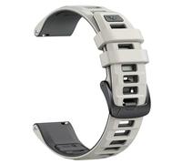 NotoCity Bracelet pour Garmin Vivoactive 5/3, Forerunner 245/55/165, 20mm Bracelet de Silicone pour Garmin Venu SQ/2 Plus, Vivomove 3/HR/Luxe/Style, pour Hommes Femmes(Gris Brumeux/Gris Graphite)