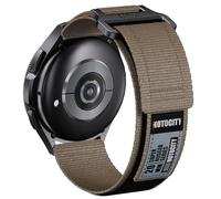 NotoCity Bracelet pour Samsung Galaxy Watch 7/6/5/4 40mm 44mm/Watch 3/5 Pro 45mm/6 Classic/4 Classic 43mm 47mm, 20mm Bracelet en Nylon pour Active 2/Gear Sport