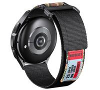 NotoCity Bracelet pour Samsung Galaxy Watch 7/6/5/4 40mm 44mm/Watch 3/5 Pro 45mm/6 Classic/4 Classic 43mm 47mm, 20mm Bracelet en Nylon pour Active 2/Gear Sport