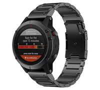 NotoCity compatible avec la bande de montre en alliage titane Fenix 6 de 22 mm de largeur pour Fenix 5/Fenix 5 Plus/Fenix 6/Fenix 6 Pro/Forerunner 935/Approach S60/Quatix 5