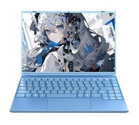 NOTODD Ordinateur Portable 14'' HD - RAM 8Go +256 Go SSD - Intel Celeron N5095 - Windows 11 - Écran 2K - 4 cœurs - HDMI - Bleu