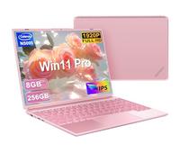 NOTODD Ordinateur portable 2025 14" Win11 Celeron N5095 (jusqu'à 2,9 GHz) 1920 x 1200 8 + 256 Go SSD 1 To (TF-512 Go) Ventilateur de refroidissement Type-C Protection