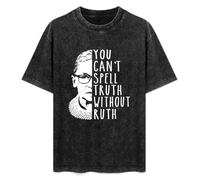 Notorious RBG You Can't Spell Truth Without Ruth Unisex T-Shirt Black Mens Top Tee S