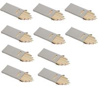 Notrash2003 60 Crayons Certifiés Selon En71-3 Et En71-1 En 10 Ensembles, Chacun Avec 6 Crayons, Comme Cadeaux De Fête Pour Restaurants Ou Les Hôtels Ou Dans Un Étui En Carton Durable