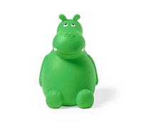 notrash2003 - Tirelire cochon - En forme d'hippopotame mignon - Bleu, vert, rouge, blanc - Pour enfants - Vert
