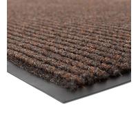 Notrax 109 Brush Step Carpeted Indoor/Outdoor Entrance Mat for Home Or Office, 2' x 3', Absorbent Slip Resistant Heavy Duty Entry Mat, Brown, 109S0023BR