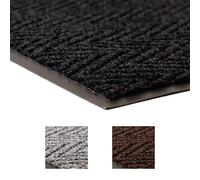 NoTrax 118 Arrow Trax Tapis d'entrée pour Les entrées principales et Les Zones de Passage fréquenté, 0,9 m de Largeur x 1,8 m de Longueur x 0,9 cm d'épaisseur, Gris Anthracite
