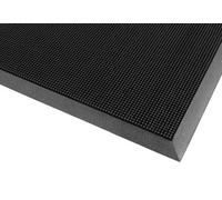 Notrax 345 Tapis d'entrée en Caoutchouc styrène-butadiène pour la Construction de Zones de Circulation et de bâtiments municipaux, 71,1 cm de Large x 116,8 cm de Long x 1,6 cm d'épaisseur, Noir