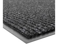 Notrax Tapis de Sol 109 brosses, Tapis d'entrée pour Halls d'entrée et entrées intérieures, 61 cm de Large x 90 cm de Long x 0,9 cm d'épaisseur, Gris Anthracite
